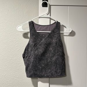 Lululemon High Neck Cropped Tank Size 6